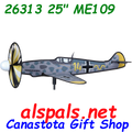 26313 ME 109 25" : Airplane Sspinner (26313)
