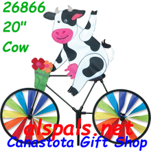 26866  Cow 20"   Bicycle Spinners (26866)