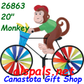 26863  Monkey 20"   Bicycle Spinners (26863)