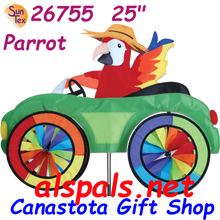 26755  Parrot : Car Spinners (26755)
