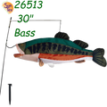 26513 Large Mouth Bass: Swimming Fish (26513) 