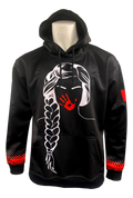 EVERY CHILD MATTERS NATIVE AMERICAN HOODIE- BLACK