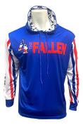 4 THE FALLEN USA LONG SLEEVE HOODED JERSEY