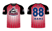 NW STAMPEDE SOFTBALL JERSEY - RED 