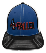 4TF HAT -ROYAL/WHITE #20