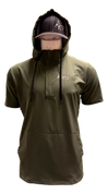 4 THE FALLEN HOODED PULLOVER JACKET - MILITARY GREEN