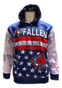  4 THE FALLEN STARS AND STRIPES HOODIE