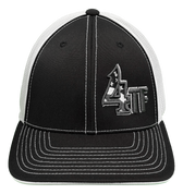 4TF HAT -BLACK/BLACK/GREY #29