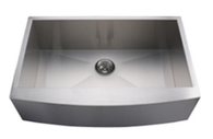 Handmade FarmHouse Kitchen Steel Sink 30 Inch, Single Bowl