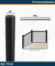 16' Horizontal Balusters
