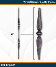 Vertical Baluster Double Knuckle