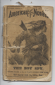 1872 FRANK STARR'S AMERICAN NOVELS #8 OLD COOMES INCOMPLETE RARE DIME NOVEL