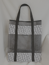 Black & White Cats - Reusable Ecotote Bag - Large