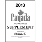 2013 H. E. Harris Canada Album Supplement