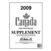 2009 H. E. Harris Canada Album Supplement