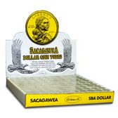 Whitman/H.E. Harris SBA/Sacagawea/Presidential Dollar Coin Tubes (100 Count)