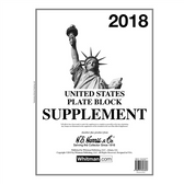 2018 H. E. Harris U.S. Plate Block Album Supplement 