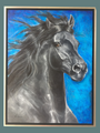 Lila Blakeslee Original "Black Horse"