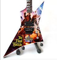 Officially Licensed STRYPER "The Final Battle" Album Cover Oz Fox Guitar Miniature Collectible
