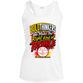 Right Kind Of Trouble Sport-Tek Ladies Performance Racerback Tank