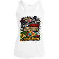 Compassion Healing Horrific History Sport-Tek Ladies Performance Racerback Tank