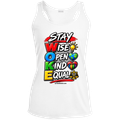 Stay WOKE Sport-Tek Ladies Performance Racerback Tank