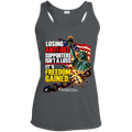 FREEDOM GAINED Sport-Tek Ladies Performance Racerback Tank