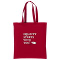 Equality Starts Cotton Tote