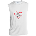 Love Lives Hepre Sport-Tek Sleeveless Performance Tee