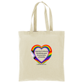LGBTQ Plus Love Cotton Tote