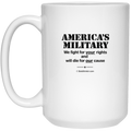 America's Military White Mug