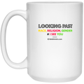 Looking Past 15 oz White Mug