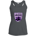 ON BEAST RAMPAGE Sport-Tek Ladies Performance Racerback Tank