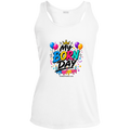 My Born Day Sport-Tek Ladies Performance Racerback Tank