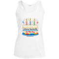 The Birthday Sport-Tek Ladies Performance Racerback Tank