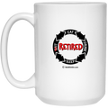 Retired 15 oz White Mug