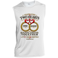 Two Hearts One Journey Sport-Tek Sleeveless Performance Tee