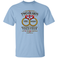 Two Hearts One Journey 5.3 oz. T-Shirt