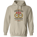 Two Hearts One Journey Pullover Hoodie