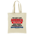 Love/Hate Cotton Tote