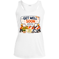 Get Well Soon Sport-Tek Ladies Performance Racerback Tank