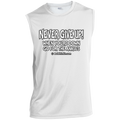 Never Give Up Sport-Tek Sleeveless Performance Tee