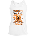 Dog Lover Sport-Tek Ladies Performance Racerback Tank