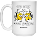 Beer Goggles 15 oz White Mug