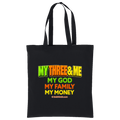 My Three & Me Cotton Tote