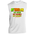 My Three & Me Sport-Tek Sleeveless Performance Tee
