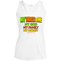 My Three & Me Sport-Tek Ladies Performance Racerback Tank