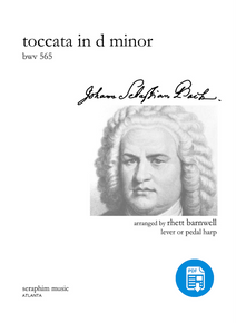 Toccata in D Minor - J. S. Bach, arr. Rhett Barnwell - PDF