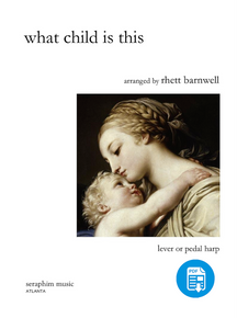What Child Is This, arr. Rhett Barnwell - PDF