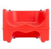 Dual Height Plastic Booster Seat-RED